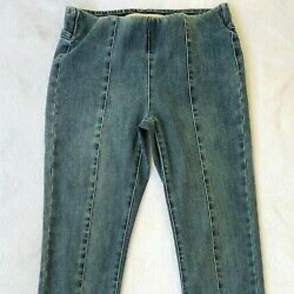 Soft Surroundings Ultimate Denim Lean Line Jeans